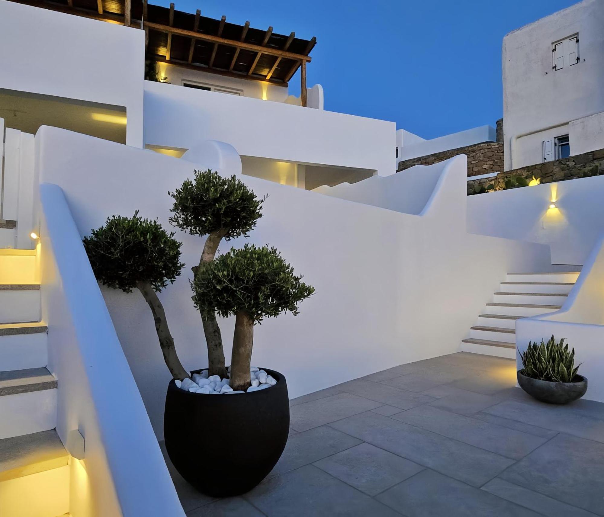 Avra Mykonos Hotel Tourlos Eksteriør billede
