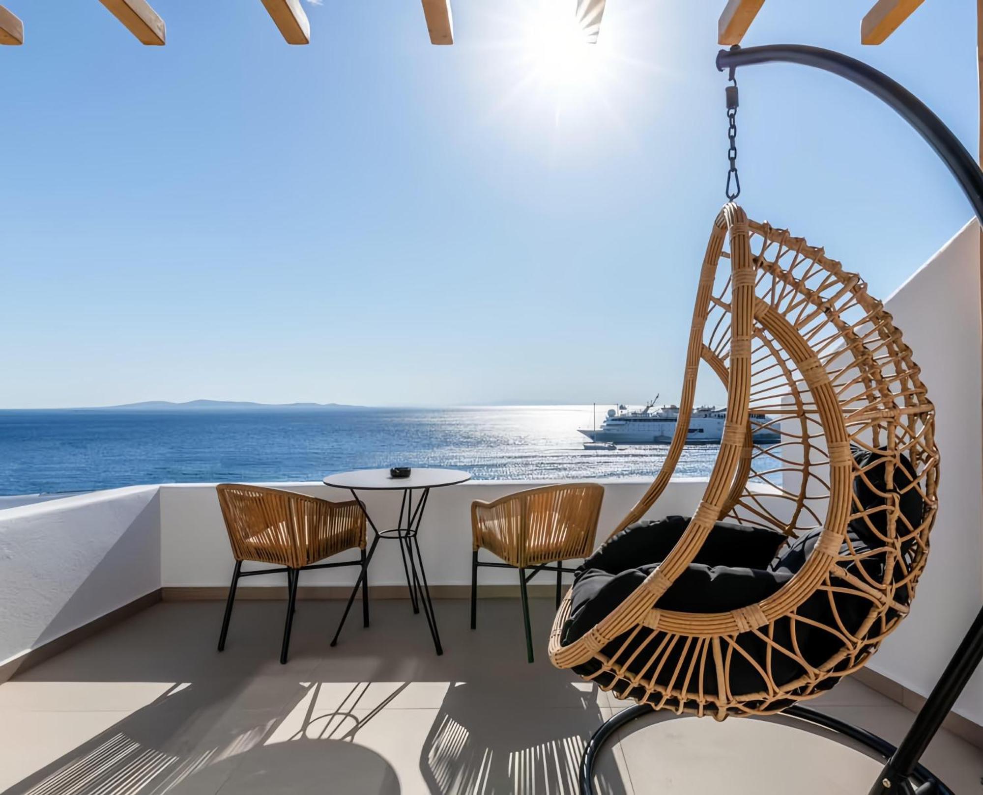 Avra Mykonos Hotel Tourlos Eksteriør billede