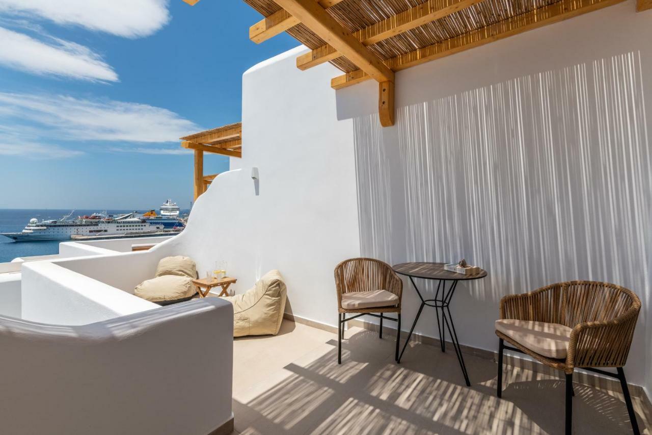 Avra Mykonos Hotel Tourlos Eksteriør billede